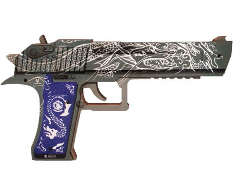 Макет Пистолета с длинным стволом Desert Eagle Дракон предводитель 998527