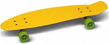 Скейтборд 28х7,5" (70х19 см) Пениборд желтый PW-513