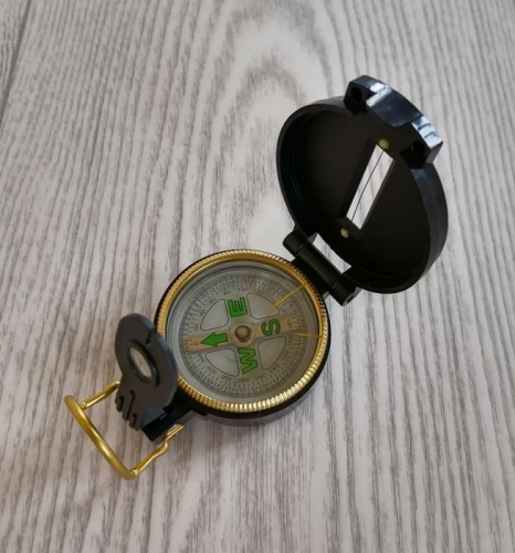 Компас DC45-2D инженерный 7,5*5 см черный 317254