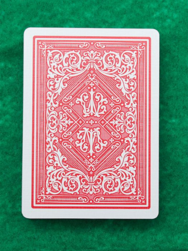 Карты 54 шт Lewis & Wolf картон красные 1,8 см х 9 см х 6 см 03823 фото 3