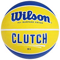 Мяч баскетбольный №6 Wilson Clutch 285 сине-желтый 4194245