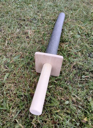 Меч поролоновый с деревянным сердечником и гардой детский 61 см 995623 фото 3