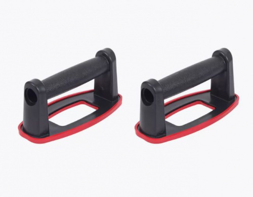 Упоры для отжиманий черно-красные 996885