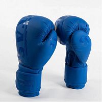 Перчатки боксерские 10 унц Soltas Net Thai Model Mat синий 997897