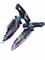 Макет ножа Тычковый нож фанера V2 6 мм 2 шт Происхождение Genesis Standoff 2 00502