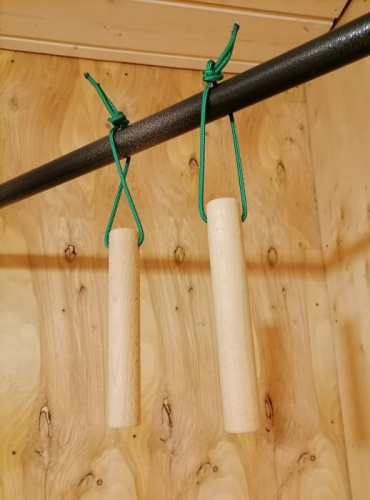 Рукоятки (колышки) для подтягиваний 30 мм 2 шт дерево (бук) 996749 Рукоятки (колышки) для подтягиваний 30 мм 2 шт дерево (бук) 996749