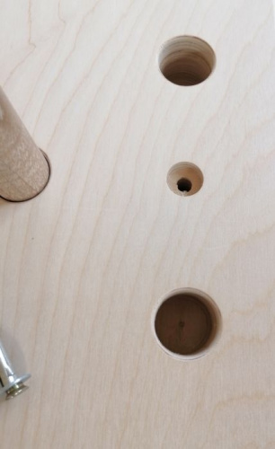 Пегборд (стена Коркина) 200х30х5 см + 2 ручки препятствие Пиноккио 996300 фото 4