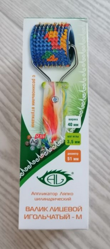 Массажер для лица (Ляпко) 51х40 мм шаг игл 3,5 мм 998163 фото 5