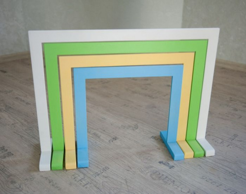 Комплект дуг (барьер спортивный) для пролезания (квадратные) 996283 фото 2