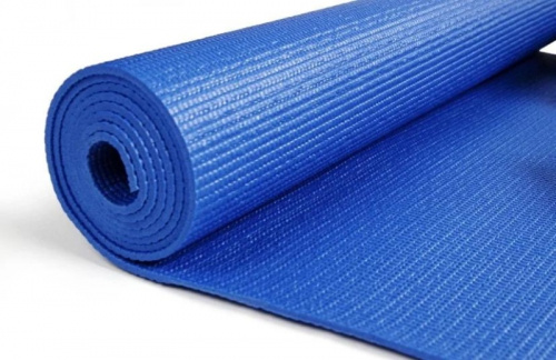 Коврик для йоги 0,4х61х173 см синий Yoga mat 01979