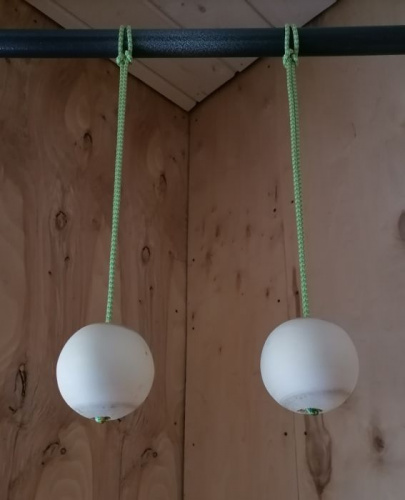 Лямки-шары для подтягиваний d-80 мм (2 шт) дерево 996786 фото 2 Лямки-шары для подтягиваний d-80 мм (2 шт) дерево 996786 фото 2