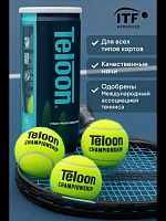 Мячик для большого тенниса 1 шт Teloon Championship 995627