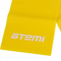 Эспандер (лента) для пилатеса 1,2 м*0,15 м*0,05 см желтый ALB02 Atemi