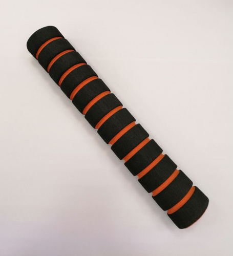 Грипс для турника 22 см черно-оранжевый 998357