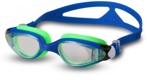 Очки для плавания детские Indigo Nemo синий-салат GS16-1 27360