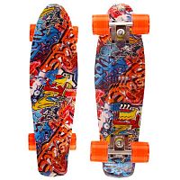 Скейтборд 22х6" Пениборд граффити Larsen Graffiti 1 360329