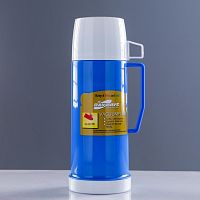 Термос 0,45 л белый-синий "Daydays.На работу" 551719