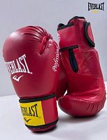 Перчатки боксерские детские 1 унц Everlast красный 995440