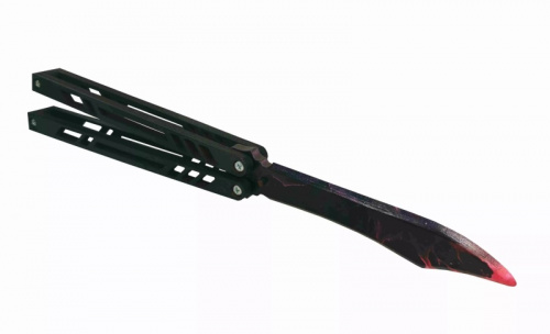 Макет ножа Бабочка фанера V2 6 мм Вселенная Universe Standoff 0169 998662