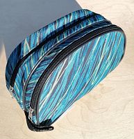Косметичка синяя 7519д-5 27х17х11 см ЗФТС