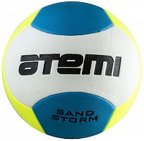 Мяч футбольный №5 Sand Storm желтгол/бел пляжный Atemi