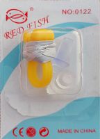 Зажим носовой + беруши Red Fish желтый 0122 997059