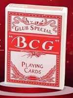 Карты 54 шт BCG №92 картон красные 1,8 см х 9 см х 6,5 см 995702