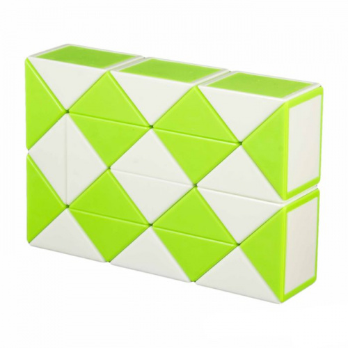 Кубик Рубика Змейка 24 звена двухцветная QiYi blocks 997239 фото 4