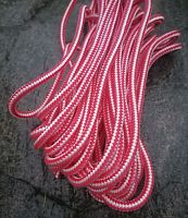 Веревка (шнур) красный-белый цена за 1 м - мин продажа 2 м 995826