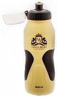 Бутылка для воды 500 мл желто-корич Vinca Sport VSB039/21876