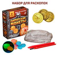 Игра набор для раскопок "Пиратские монеты" 4064769