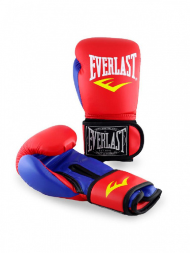 Перчатки боксерские 12 унц Everlast красно-синий 03116