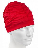 Шапочка для плавания для душа Velcro с липучкой Red красный 5W