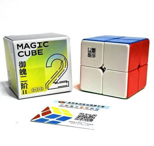 Кубик Рубика 2х2 YJ Yupo v3 магнитный 995531