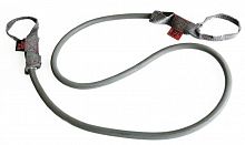 Эспандер для пресса (1 силик жгут) 1,3 м серый 13,6 кг LTX OFT Total Body PapaZ