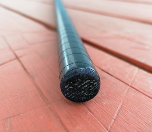 Палка гимнастическая деревянная 1,25 м d 20 мм черная в пвх обмотке 997244 фото 3 Палка гимнастическая деревянная 1,25 м d 20 мм черная в пвх обмотке 997244 фото 3