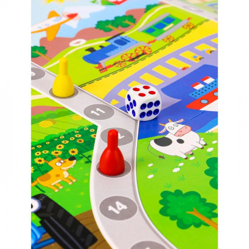 Игра-ходилка "Синий трактор" ИН-5776 7456203 фото 4