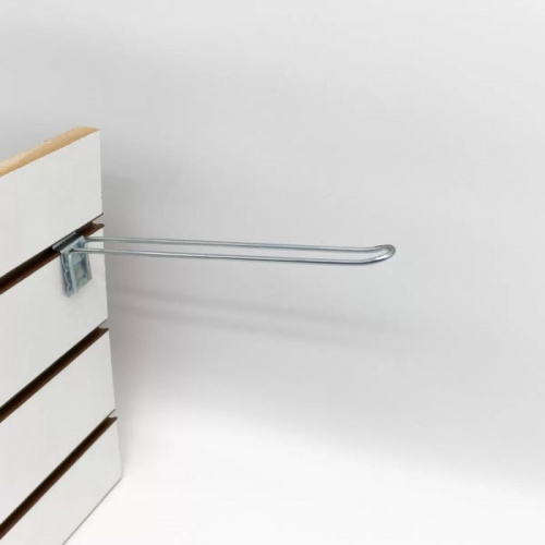 Крючок на эконом-панель двойной 25 см 996111 Крючок на эконом-панель двойной 25 см 996111