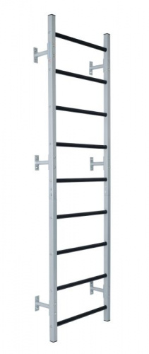 Шведская стенка ДТ (выс-2,6м, шир-0,65м) серая с пвх, разборная 997848