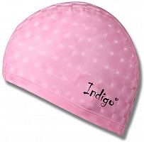 Шапочка для плавания детская PU Coated 3D розовый IN047 03165