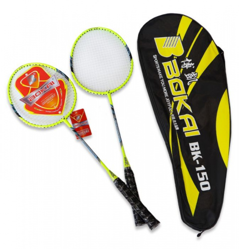 Бадминтон 2 ракетки Bokai 150 салатовый 04529