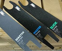 Наклейка-наждачка (шкурка) на трюковой самокат 47х10 см Master blue Д-95 32163