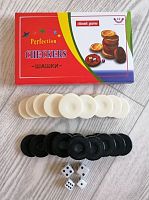 Шашки пластик 19х11,5 см 30 шт 03089