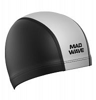 Шапочка для плавания Lycra Doutone черный/белый 02W 996054