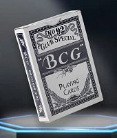 Карты 54 шт BCG №92 картон синие 1,8 см х 9 см х 6,5 см 995701