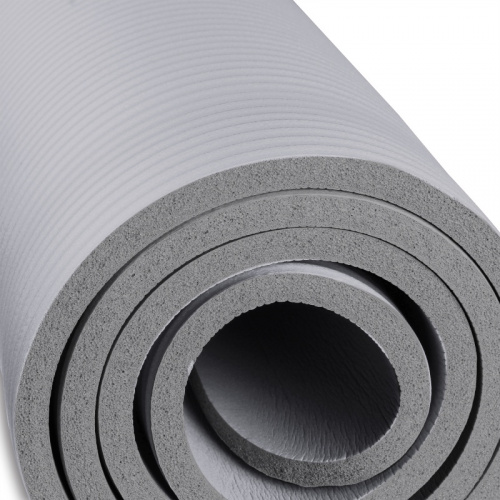 Коврик для йоги 1,5х61х173 см серый IN194 01933 фото 3