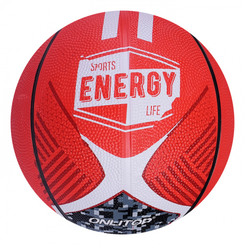 Мяч баскетбольный №5 PVC ONLITOP "ENERGY" бутил камера 3998946