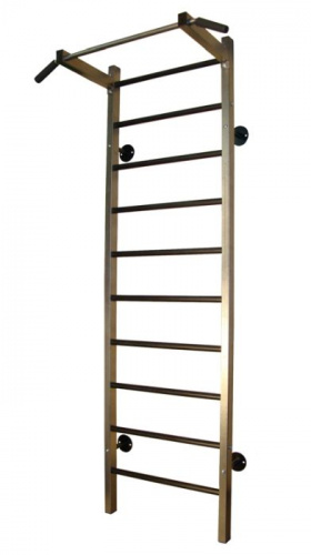 Шведская стенка Pro с турником нагрузка 250 кг 2.4х0.71 м 996685 Шведская стенка Pro с турником нагрузка 250 кг 2.4х0.71 м 996685