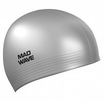 Шапочка для плавания латексная Solid Soft серый 0565 17W 995781