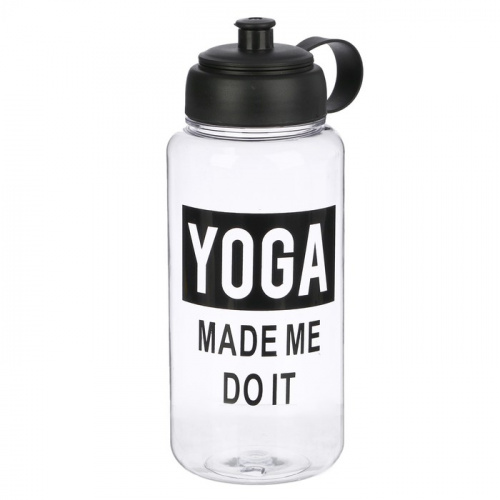 Бутылка для воды 1000 мл "Yoga" 2997964
